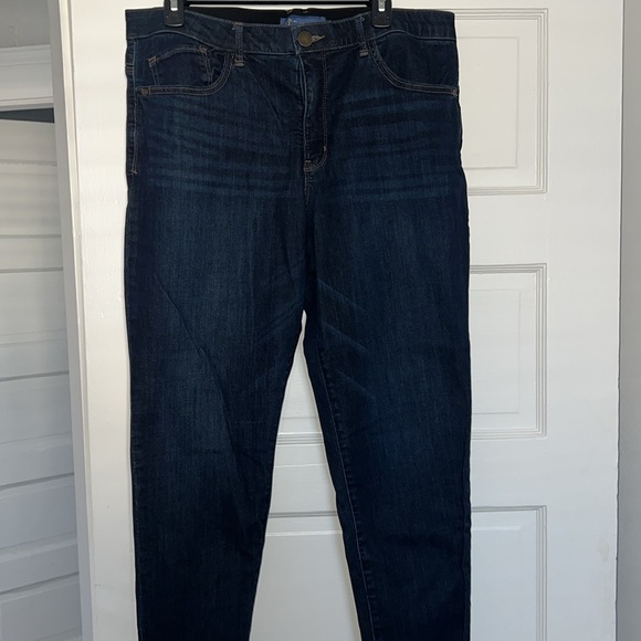 Democracy dark wash ankle skinny jeans. Size 14. Excellent condition. - Picture 3 of 7